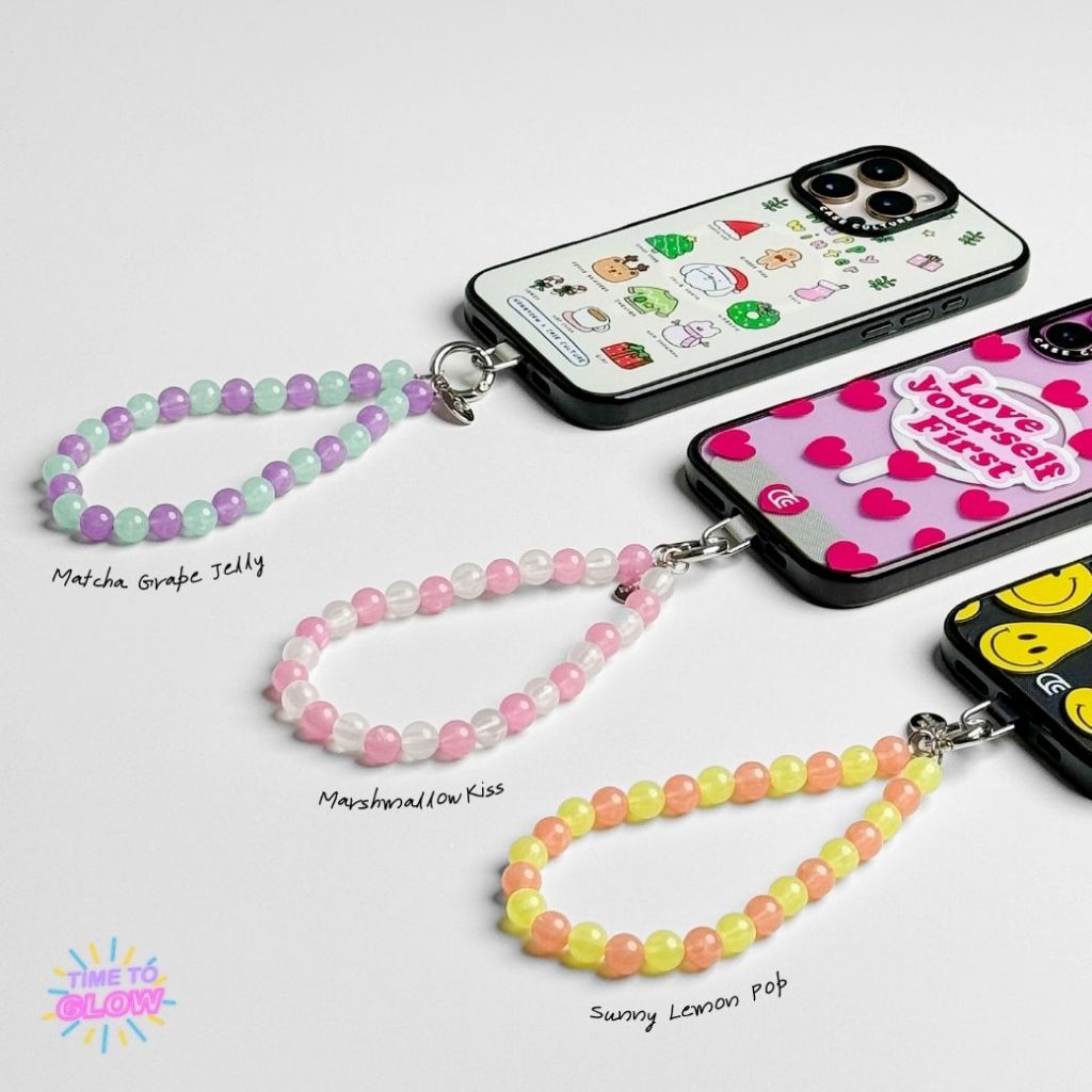 สายคล้องโทรศัพท์ Glow Jelly Phone Chain แบรนด์ Case Culture