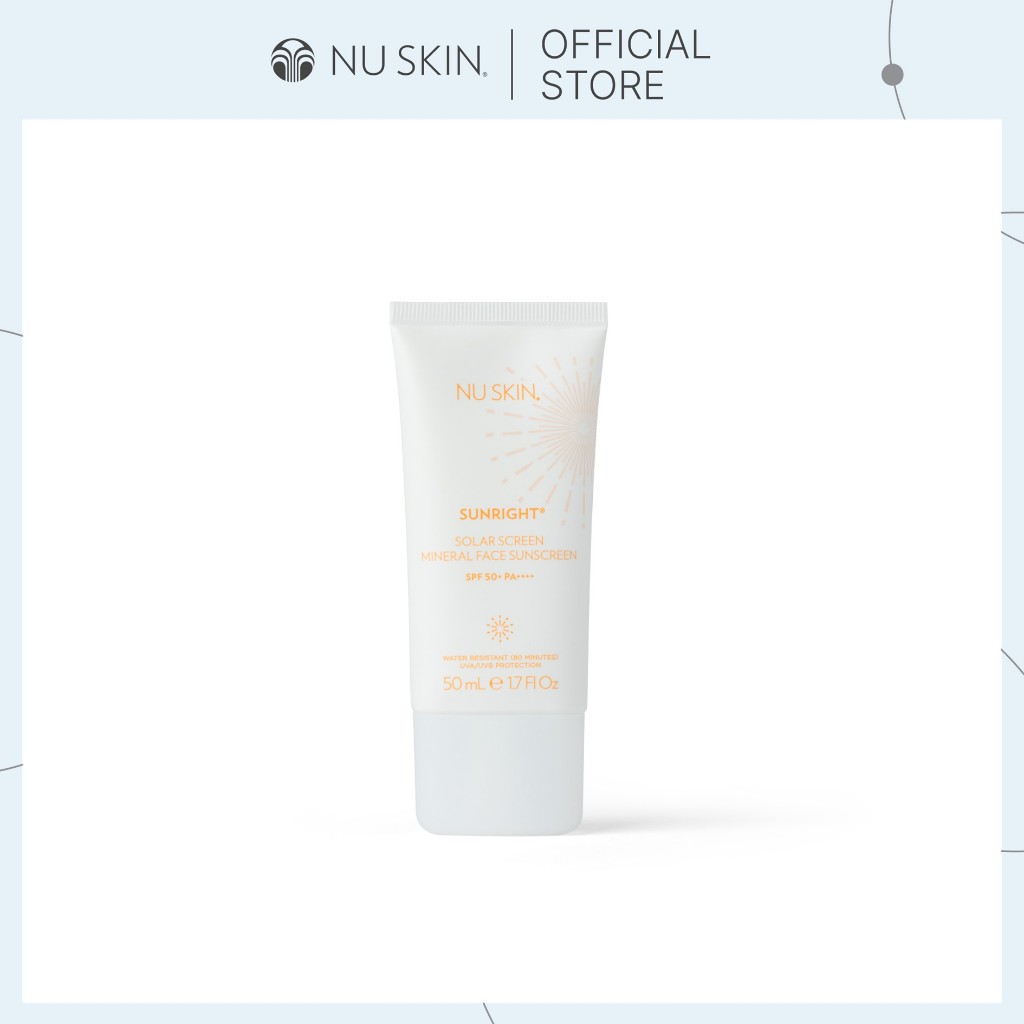 ซันไรท์® โซลาร์ สกรีน มิเนอรัล เฟซ ซันสกรีน เอสพีเอฟ 50+ พีเอ++++ | SUNRIGHT® SOLAR SCREEN MINERAL FACE SUNSCREEN