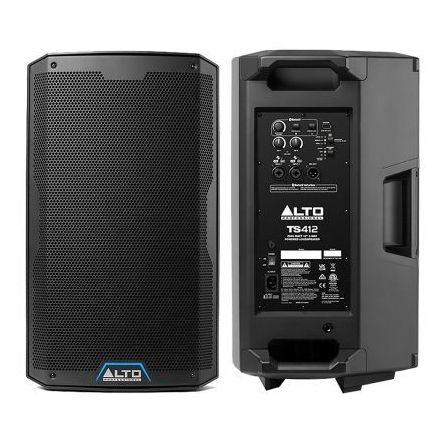 ALTO รุ่น TS412 ลำโพงแอคทีฟ 2 ทาง ดอกเสียงต่ำขนาด12นิ้ว พร้อมเพาเวอร์แอมป์ 2500 วัตต์,บลูทูธ, DSP, แ