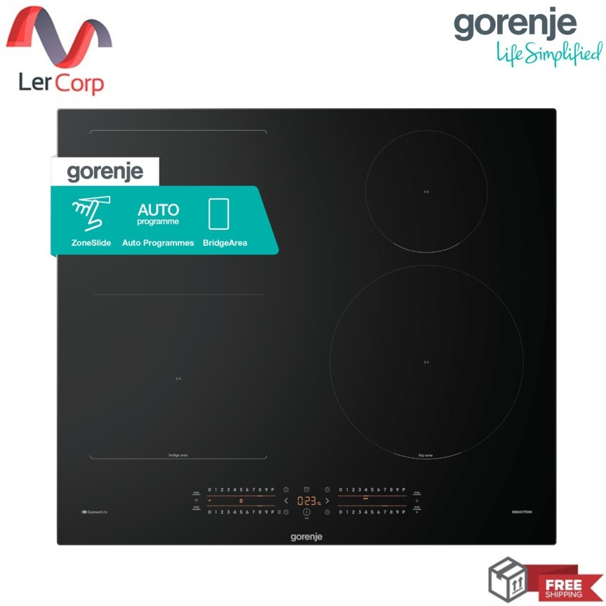(Gorenje) เตาไฟฟ้าอินดักชั่น 4 หัว 60 ซม. รุ่น GI6432BSCWF