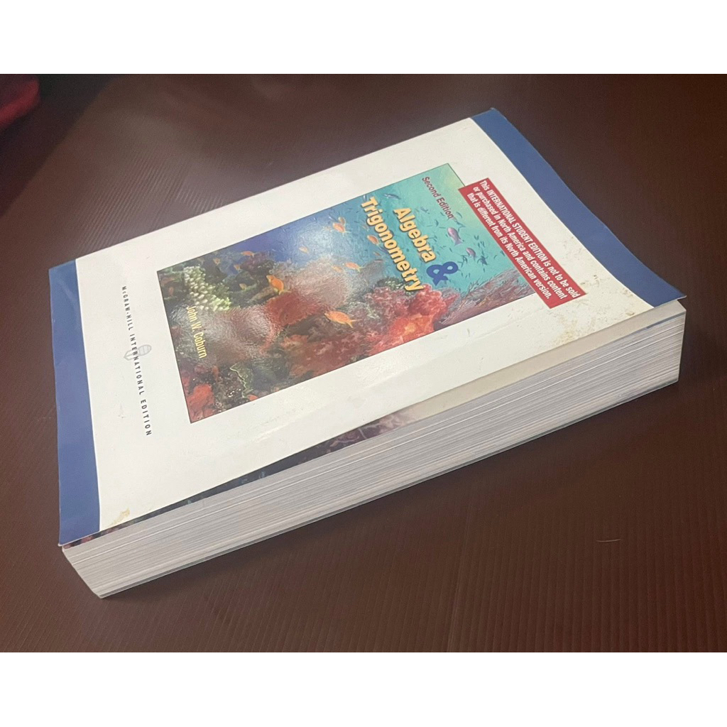 Textbook Algebra & Trigonometry