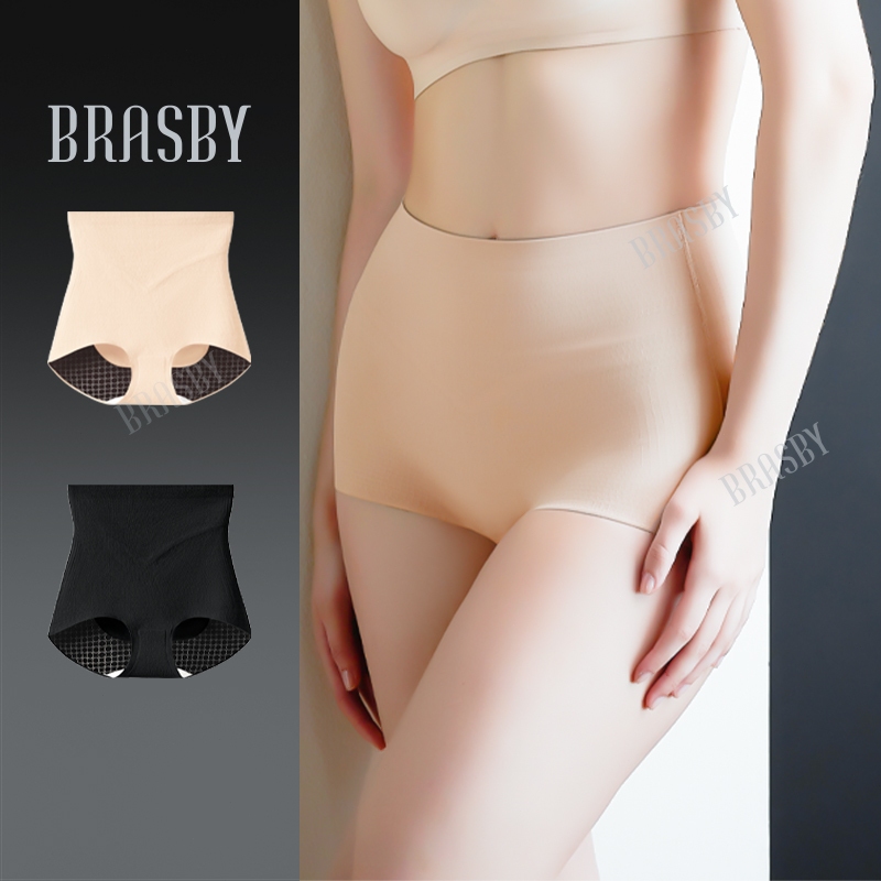 🎉Brasby🎉กางเกงในเก็บพุง กางเกงกระชับ หลังคลอด เอวสูงยกก้น ไร้รอยตะเข็บ กระชับหน้าท้อง