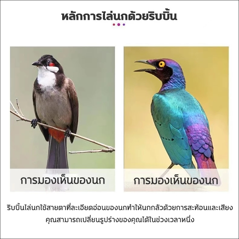 เทป ไล่นก เทปสะท้อนแสง ริบบิ้น สะท้อนแสง เรืองแสง รูปที่ 6