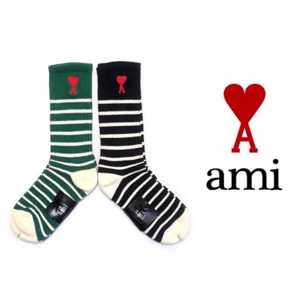 ถุงเท้า Ami หลากหลายสี สำหรับใส่เที่ยว เดิน ได้ทุกเพศทุกวัย รุ่นพร้อมส่งในไทย