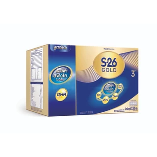 นมผง S-26 GOLD 3™ (3500g) นมผง เอส-26® โกลด์ 3 ผสมแอลฟา สฟิงโกไมอีลิน สูตร 3 (3,500 กรัม) x2 กล่อง