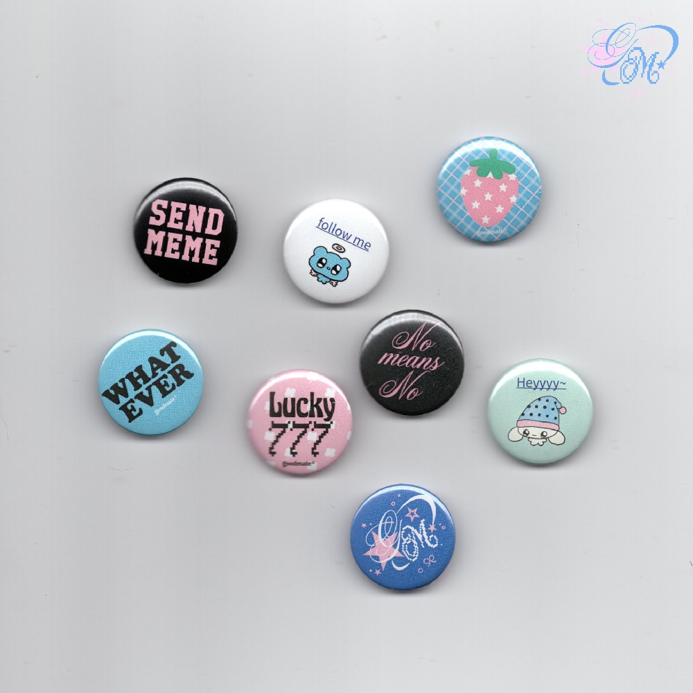 [Goodmate] Collective Pin/ Button Badges : เข็มกลัด