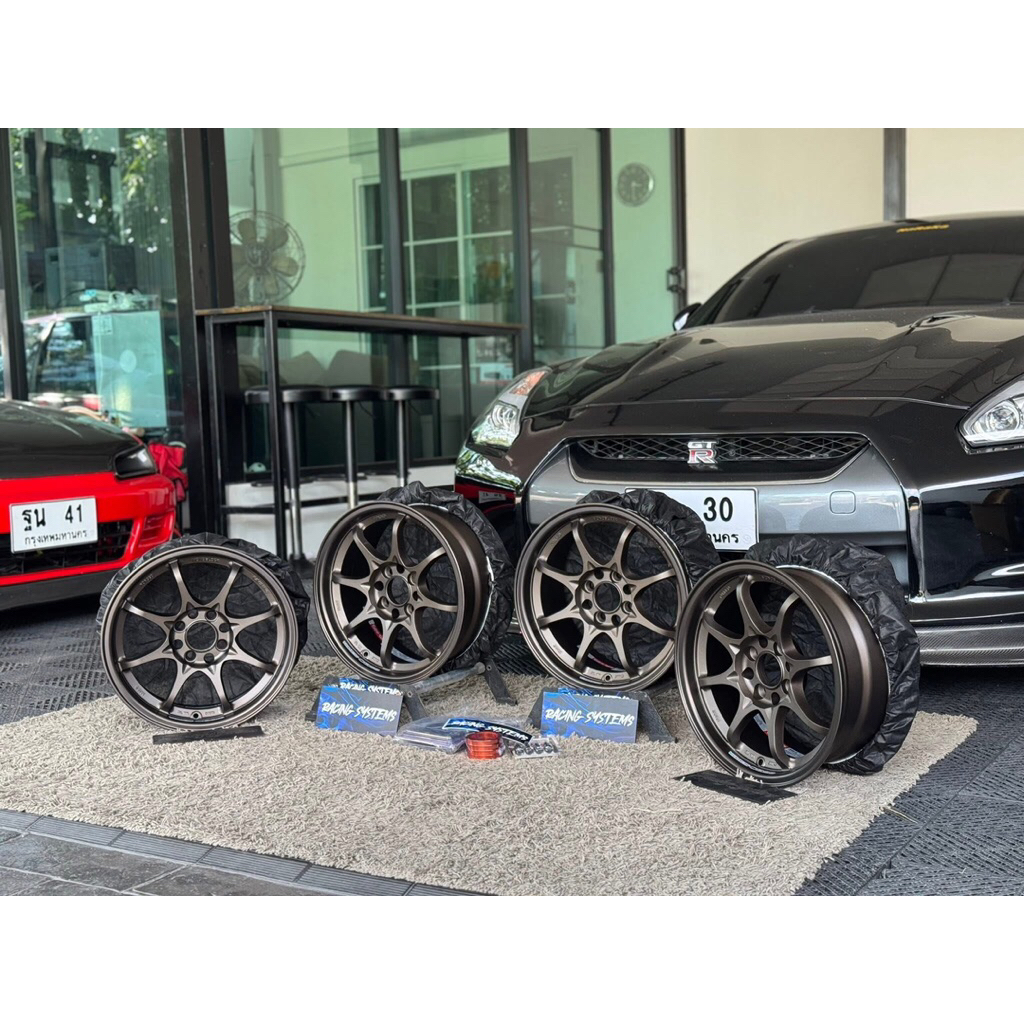 ล้อ Ce28n ก้านยก ขอบ15” (สีเทียบแท้ RCS code) จากพี่ตั้ม RacingSystems.