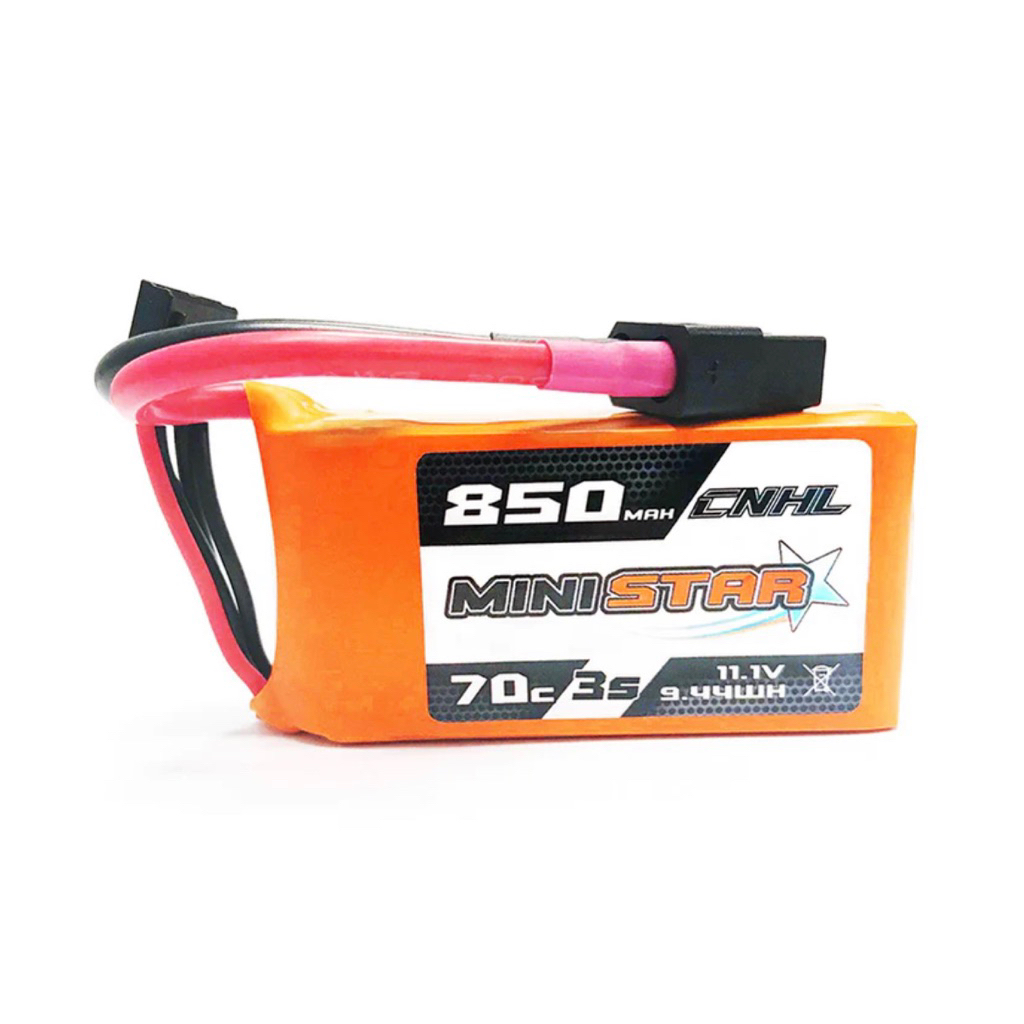 ⭐️CNHL MiniStar 3S 11.1V 850mAh 70C Lipo Battery (XT60)