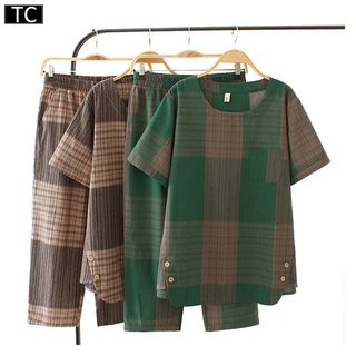 TC ชุดเซต 2 ชิ้น แฟชั่นผู้หญิงสไตล์เกาหลี ใส่ได้หลายโอกาส ระบายอากาศดี New Fashion women's รุ่น2763