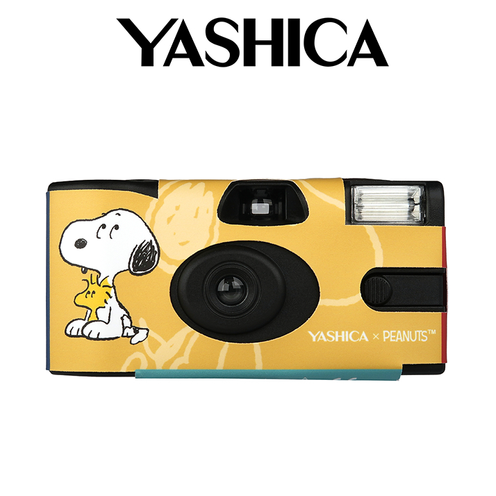 YASHICA Single Use Film Camera (Snoopy Colorful World) ประกันศูนย์ กล้องฟิล์มใช้แล้วทิ้ง