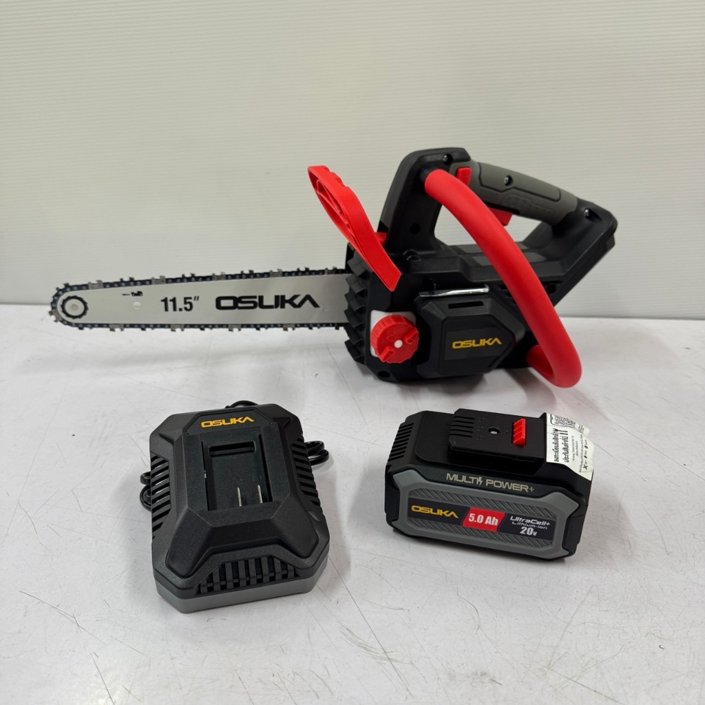 OSUKA เลื่อยโซ่ไร้สาย 11.5 นิ้ว 20V OCCS430-P1 (5.0Ahx1) รับประกันศูนย์ 1 ปี