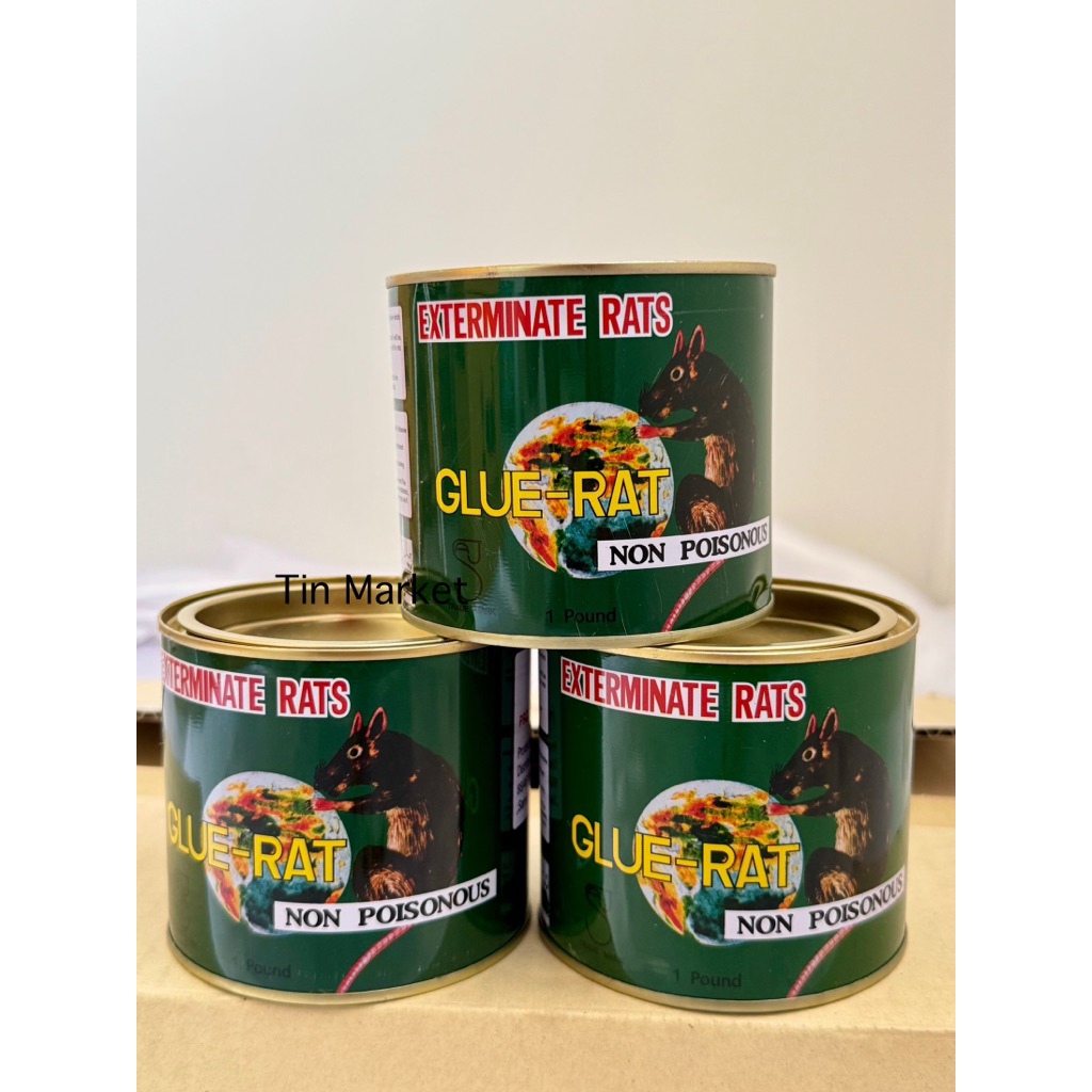 กาวดักหนู ชนิดกระป๋อง กาวเหนียวอย่างดี ขนาด 1 ปอนด์ (450กรัม)