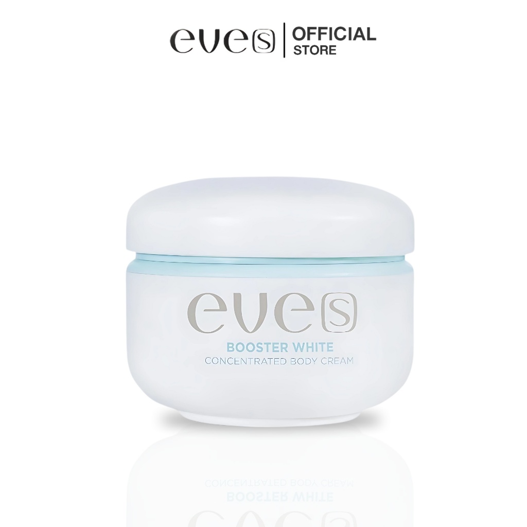 EVE'S บูสเตอร์ฟ้า บูสเตอร์ อีฟส์ [100 g] ช่วยให้ผิวกระจ่างใส ชุ่มชื้น ยืดหยุ่น ป้องกันการแตกลาย ลดรอยแตกลาย หลังคลอด.