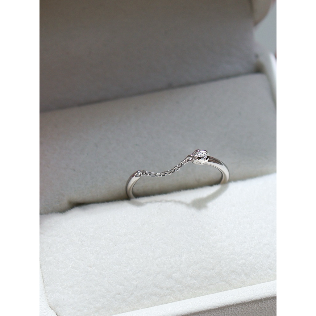 A.piece  แหวนเงินแท้ [all silver 925] semi ring