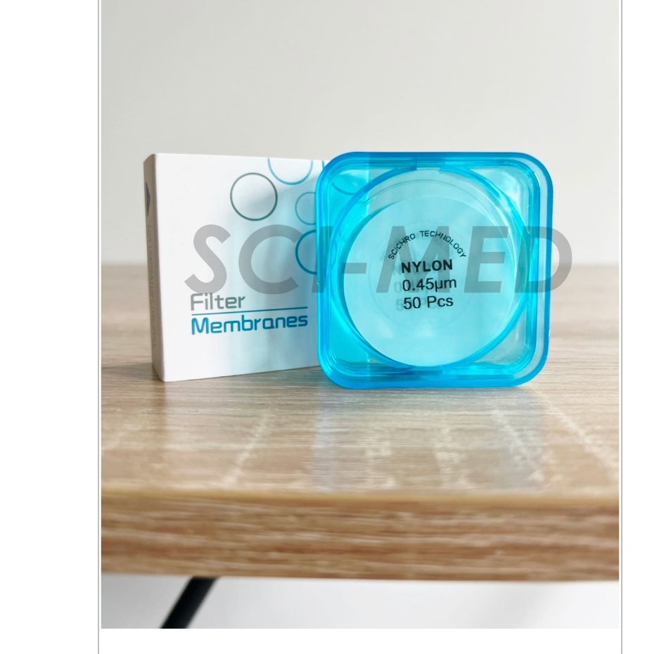 Nylon Membrane Filter 47mm ละเอียด 0.45um (50pcs/pK)