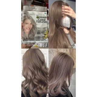 สีย้อมผมฮาลาล Garnier 🫒มีให้เลือก15 สี สีแฟชั่นสุดฮิต