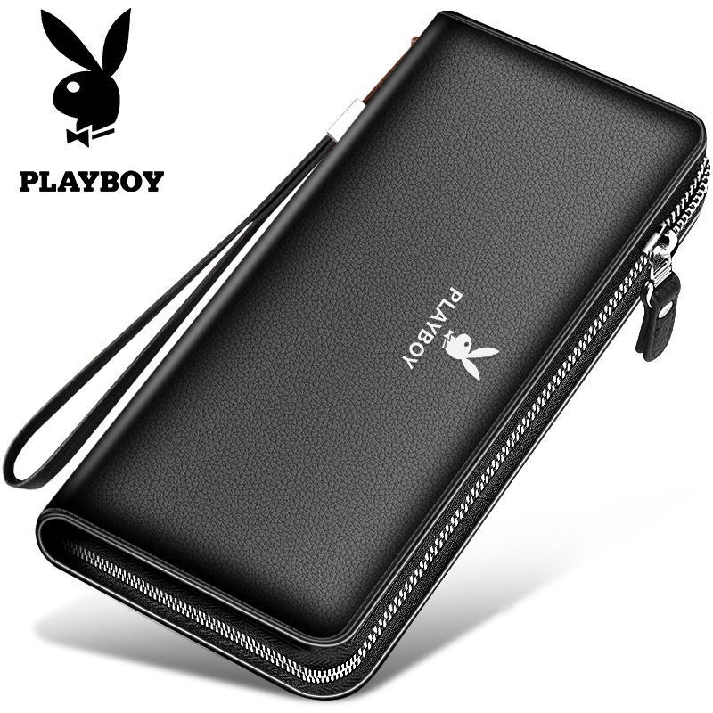 Playboy[c] กระเป๋าสตางค์ผู้ชายใบยาว กระเป๋าตัง วัสดุเกรด A ใส่บัตรได้เยอะ ใส่เงินได้เยอะ - รูปที่ 7