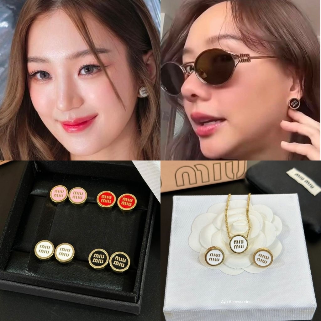 ต่างหู M งานวีไอพี งานสวย สินค้าพร้อมส่ง E417 E418 E419 E420 E542 E543