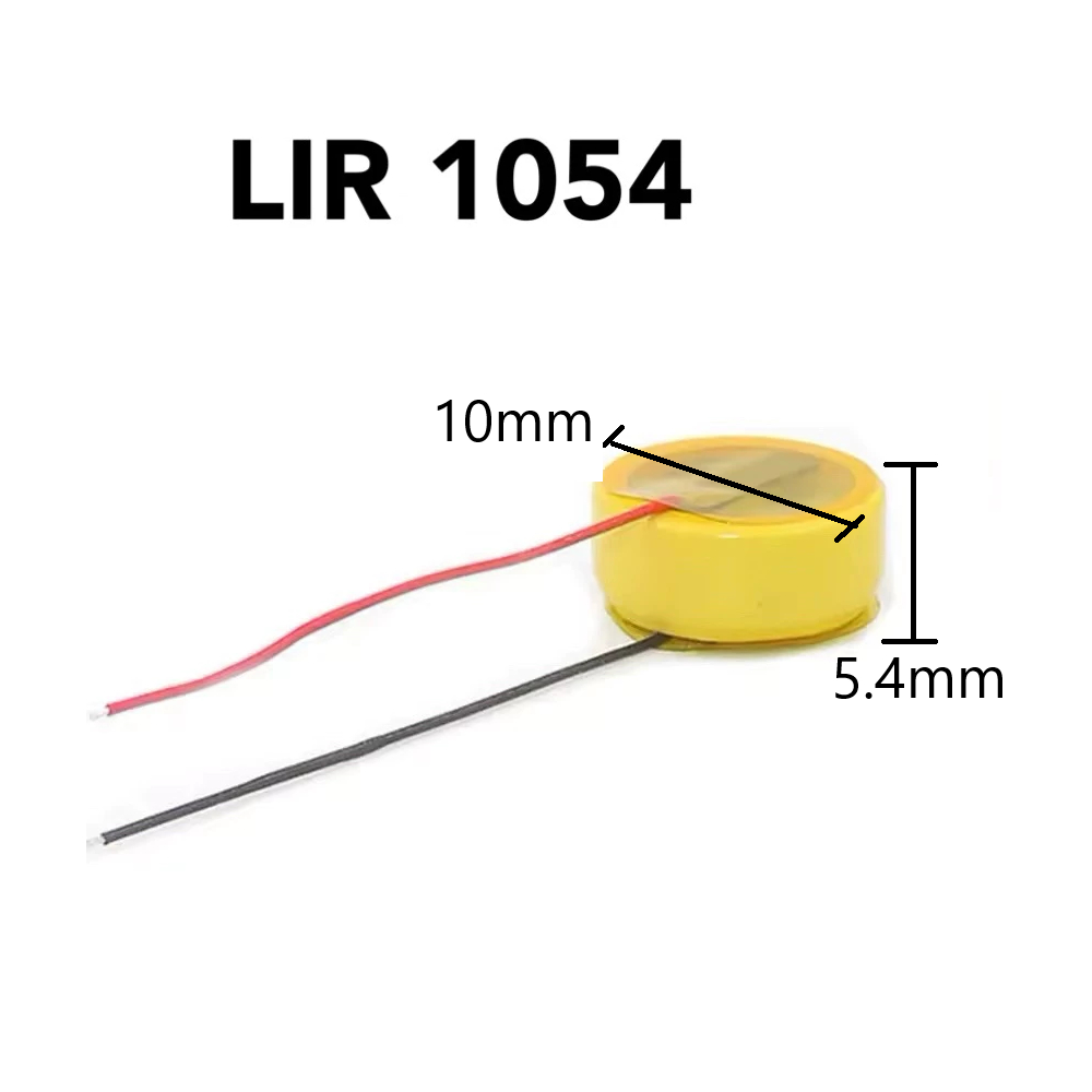 1054 แบตหูฟัง LIR1054 3.6V 45mAh suitable for repairing bluetooth earphone battery