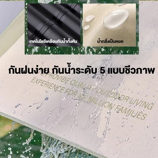 ร่มตกปลา 2.6เม ร่มตกปลาชิงหลิว ยางสีดำหนาสองชั้น ขนาดใหญ่ อลูมิเนียม+PPC กันแสง UV กันแดดกันฝน