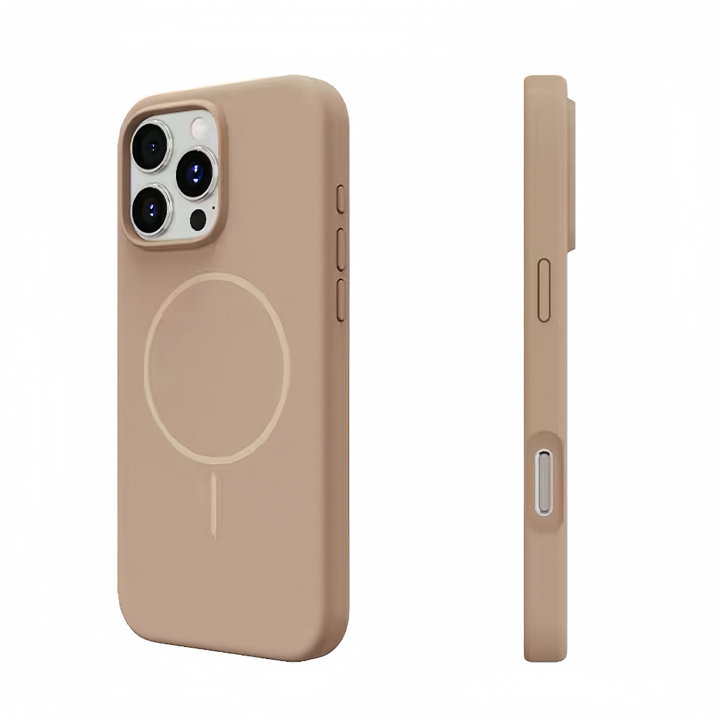 สำหรับ ไอโฟน เคสนิ่ม ชาร์จได้ สีพื้น รุ่น i11 promax i12 promax i13 promax i14 promax 15 promax 16 promax 17 pro max