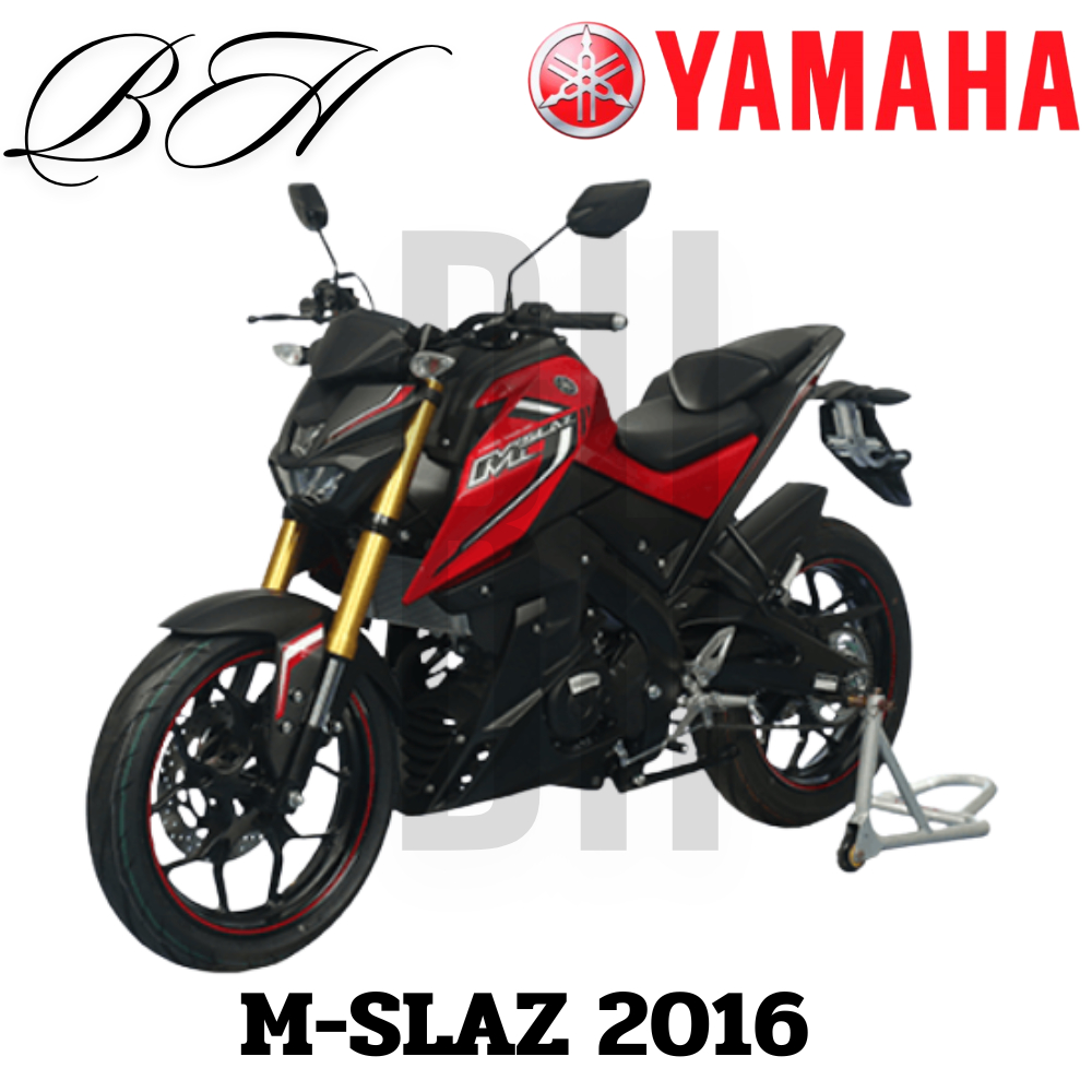 ของแท้ YAMAHA ชุดสี M-SLAZ MSLAZ  สีแดง ปี 2016 แฟริ่ง เปลือก M-SLAZ สำหรับyamaha M-SLAZ