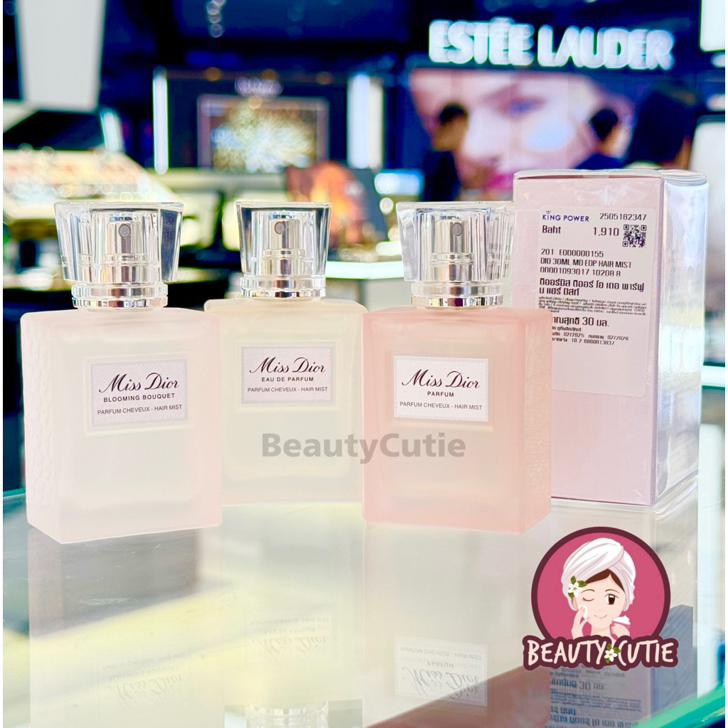 🌟Dior Miss Dior Hair mist 30 ml ผลิตปี 2025🌟ป้ายห้าง/ ป้ายคิง แท้💯 จากช็อป