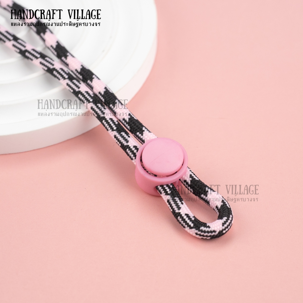 ตัวหยุดเชือกพลาสติก ทรงกระบอกเตี้ย ขนาด14-17มม. แพ็ค10ชิ้น สต็อปเปอร์ ตัวหยุดเชือก ตัวล็อคเชือก บัตรพนักงาน ตัวปรับสาย - รูปที่ 2