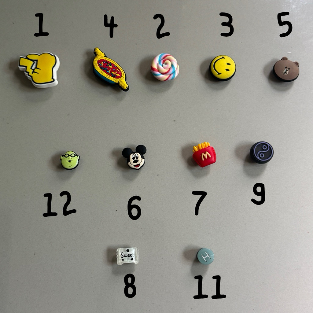 จิบบิท JIBBITZ ตัวติดรองเท้า CROCS มือสองของแท้