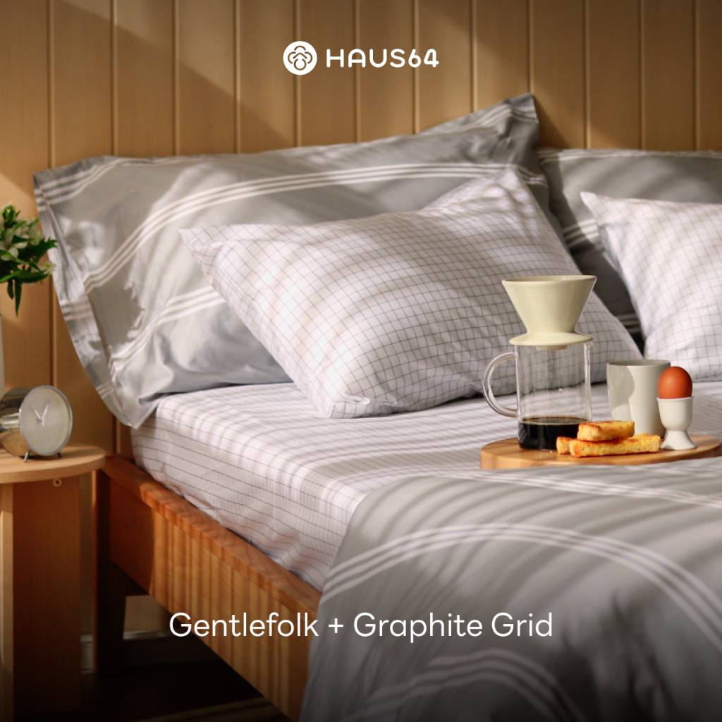 Haus64 ชุดผ้าปูที่นอน 6 ฟุต เซ็ต A,B,C,D ผ้าปูคอตตอน100% ทอ 800 เส้นด้าย - รูปที่ 3