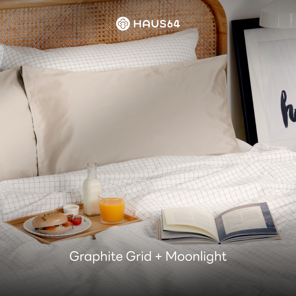 Haus64 ชุดผ้าปูที่นอน 6 ฟุต เซ็ต A,B,C,D ผ้าปูคอตตอน100% ทอ 800 เส้นด้าย - รูปที่ 7