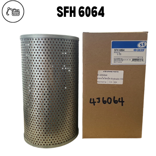 กรองไฮโดรลิค CAT 4J6064 Sure Filter SFH 6064 9W6428 P556064 SFH 6065 1R0720 1R0741