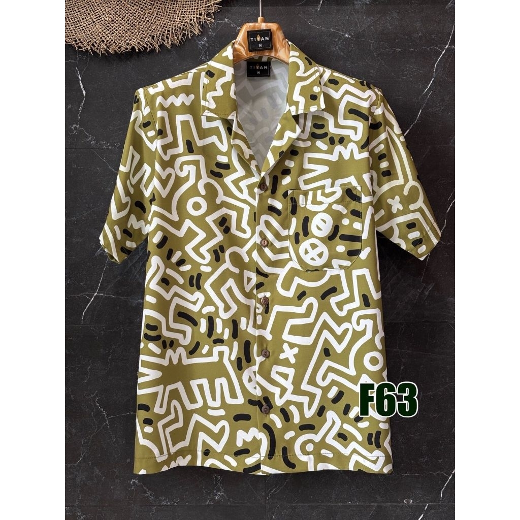 เสื้อเชิ้ตงานไทย พร้อมส่งF63