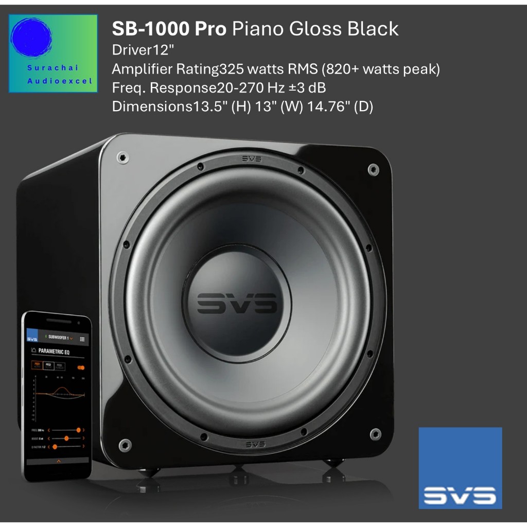 SVS : SB-1000 PRO (PIANO GLOSS BLACK)