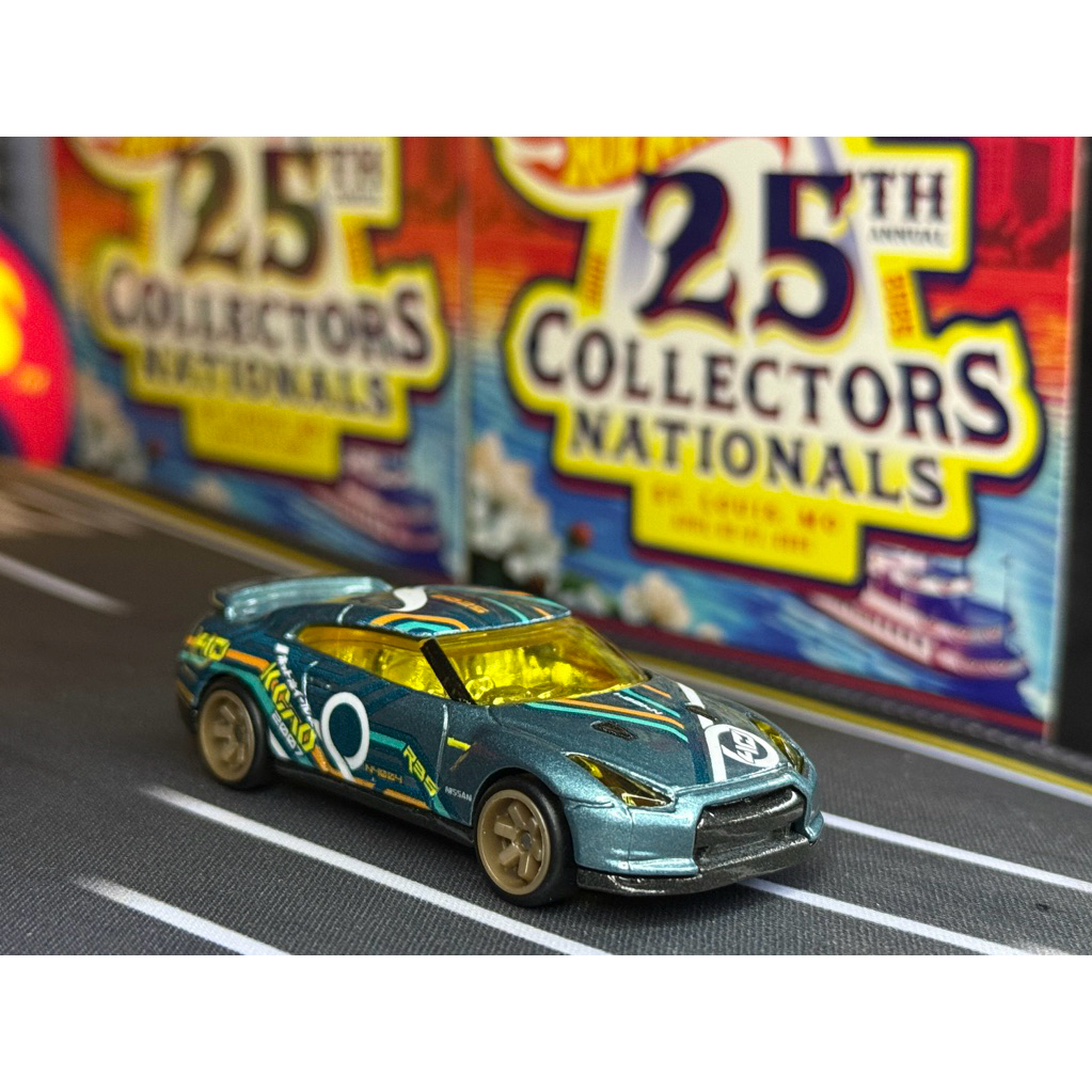 Hot Wheels 2025 Nationals Convention Dinner Car  Nissan GT-R (R35) Loose 1/64