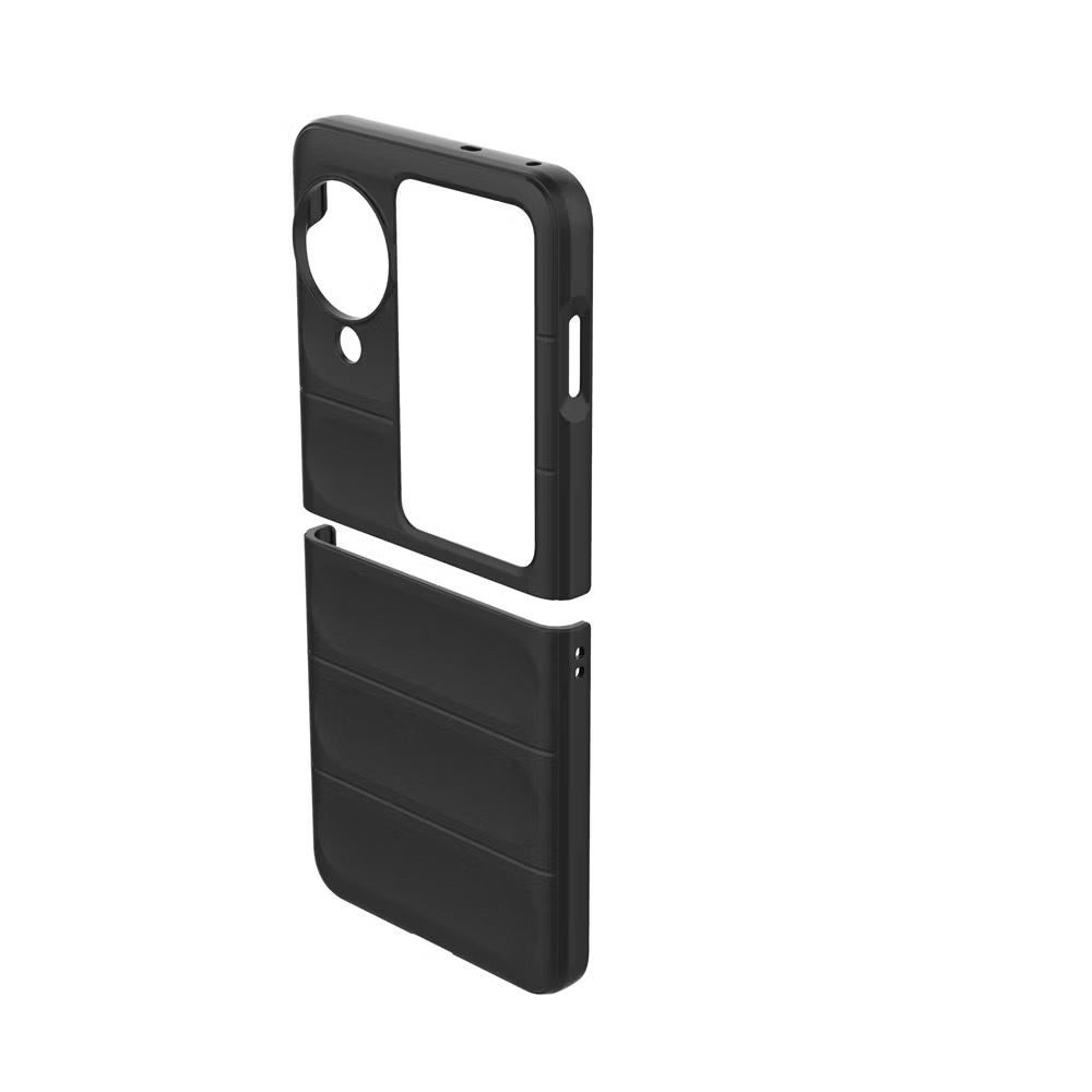 เคสโทรศัพท์สําหรับ OPPO Find N3 Flip N2 Flip 5G Case ปลอกกันกระแทกป้องกัน Flannel ฝาหลัง - รูปที่ 7