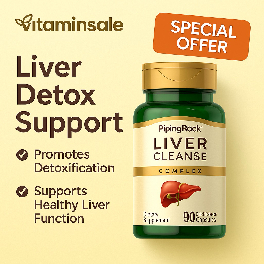 Piping Rock Liver Cleanse Complex 90 Capsules