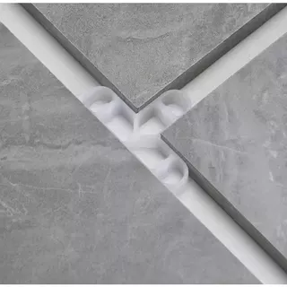 สเปนเซอร์ปรับระดับกระเบื้อง100ชิ้น/ถุง1.00-10.00(Tile Spacer)อุปกรณ์จัดร่องยาแนวกระเบื้องพื้นและผนัง กากบาทเว้นร่องยาแนว