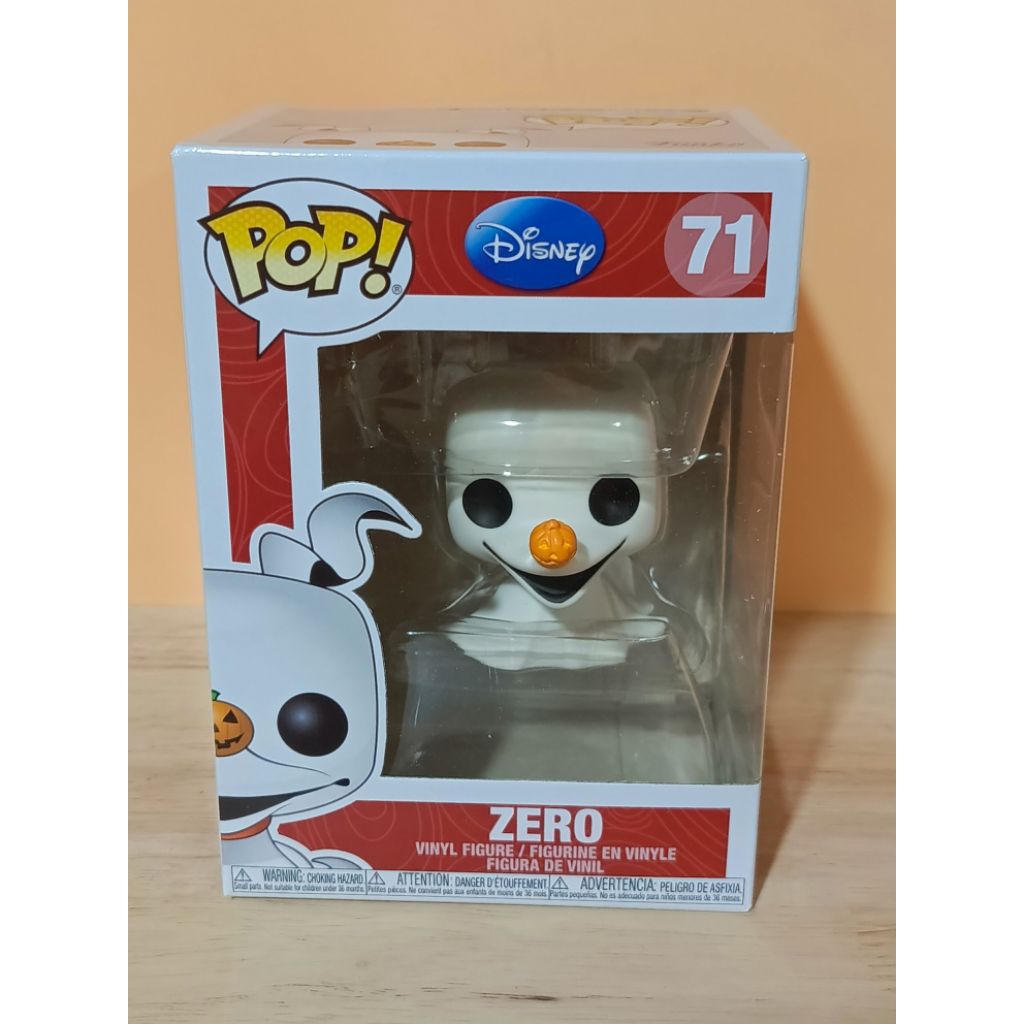 Funko Pop! : The Nightmare Before Christmas - Zero [ กล่องสินค้า - 9/10 ]