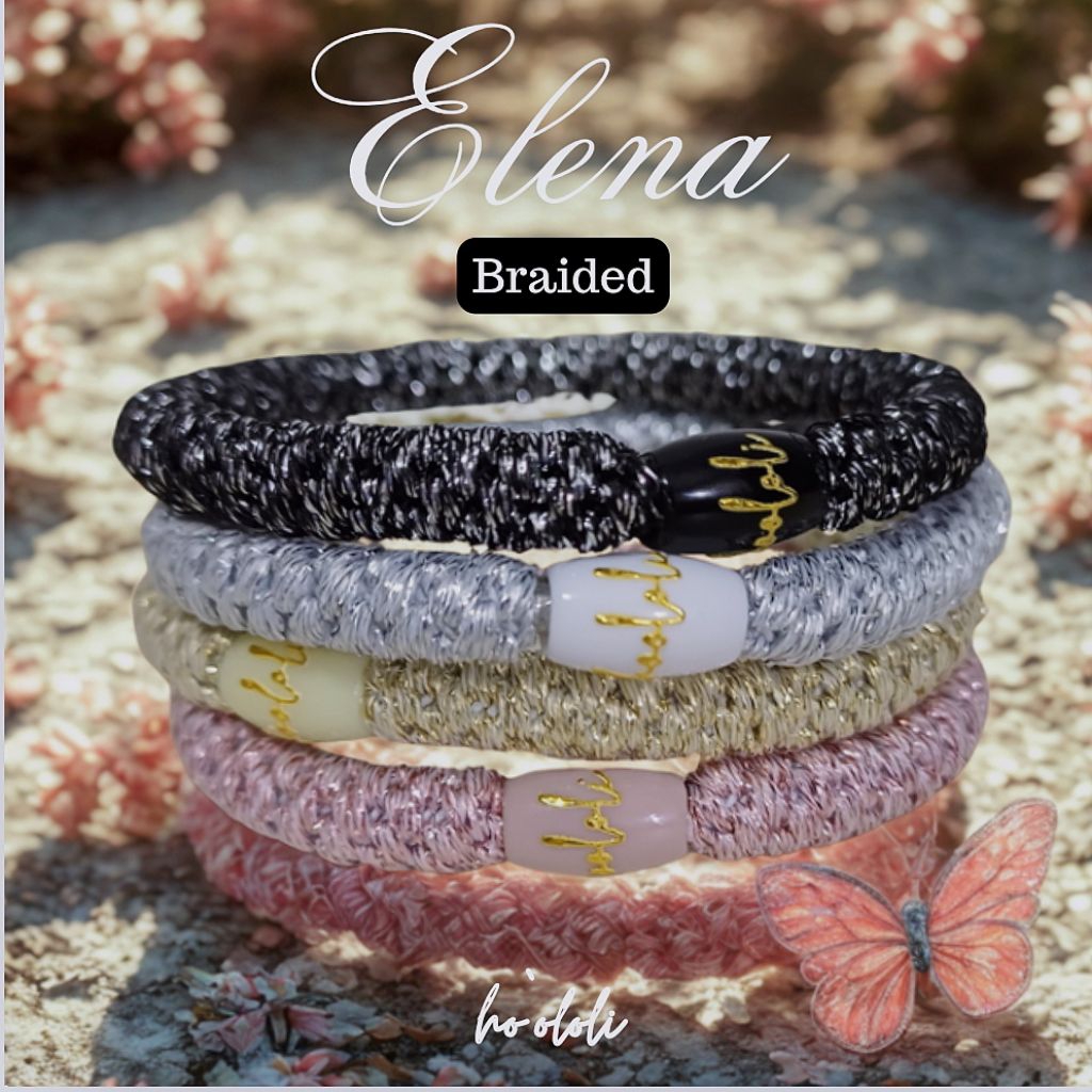 NEW✨️รัดผมไม่ทิ้งรอย HO'OLOLI Braided : Elena Braided