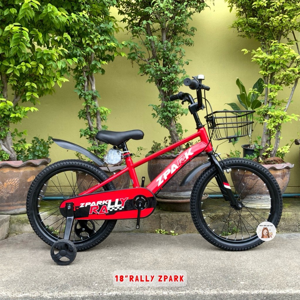 🚩รุ่นใหม่🚩 จักรยานเด็ก 18นิ้ว RALLY ZPARK OSAKA มีล้อข้าง รถจักรยาน รถจักรยานเด็ก จักรยาน18นิ้ว