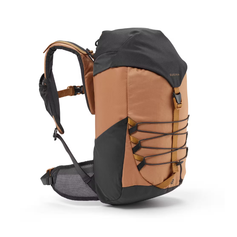 DECATHLON | กระเป๋าเดินป่าเด็กรุ่น MH500 ขนาด 18 ลิตร สีน้ำตาล Camel QUECHUA