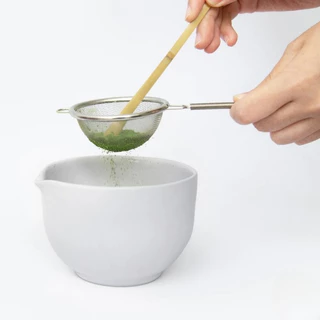 กระชอนร่อนผงชาญี่ปุ่น สแตนเลส Japanese Matcha Sifter (Chakoshi)