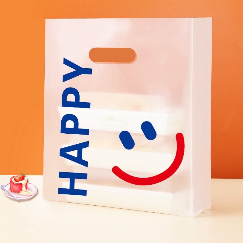 ถุงใส ถุงใส่ขนมปัง ถุงแฟชั่น ถุงพลาสติก ถุงใส่ขนม ถุงพลาสติก 50ใบ - รูปที่ 3