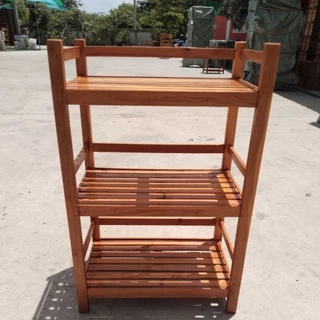 ชั้นไม้วางของ รนล. 52*32*80ซม.ประกอบเรียบร้อยพร้อมใช้งาน