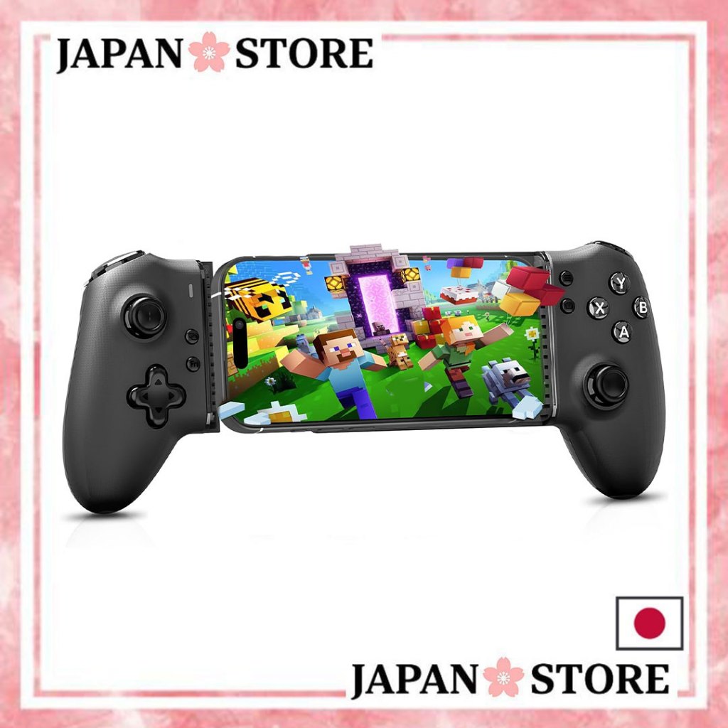 【Direct from Japan】คอนโทรลเลอร์สมาร์ทโฟนที่เข้ากันได้กับ iPhone/Android Game Game Controller Minecra