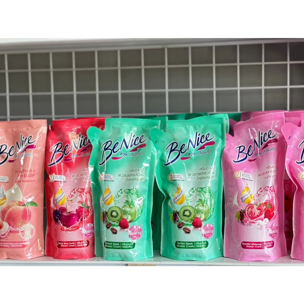 บีไนซ์ ครีมอาบน้ำถุงเติม 400 มล.1ถุง