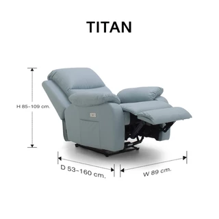 PATARA Recliner Sofa รุ่น TITAN โซฟาปรับไฟฟ้า ที่นั่งแล้วเย็นสุดๆ โซฟาปรับนอน โซฟาปรับระดับ sofa