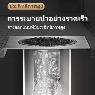 แผ่นแปะท่อระบายน้ำ สแตนเลส ขนาด 15x15CM ตะแกรงกันกลิ่น กันแมลงจากท่อน้ำทิ้ง ที่กรองเศษผม ติดตั้งง่าย ไม่ต้องรื้อพื้น สำห