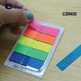 กระดาษโน้ต อินเด็กซ์โน้ต Sticky notes e-file รุ่น CSN03/CSN04/CSN16 (จำนวน 1 แพ็ค)